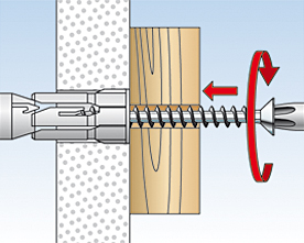 Fischer plaatplug PD montage - Doe het zelf, Dhz-proshop